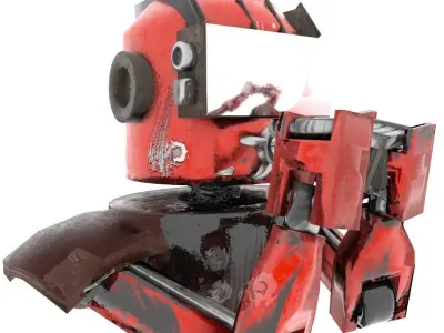 ROBOT star wars droid 3D model