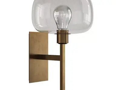 Jamie Young Scando Mod Wall Sconce Low-poly 3D model