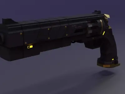Sci-Fi Relover Low-poly 3D model