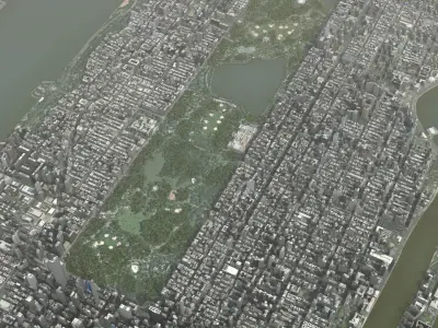 New York Central Park 3D model