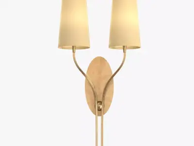Rutland 2 Light Wall Sconce by Hudson Valley Lighting 3D model