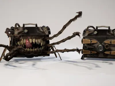 Mimic Industrial1 Low-poly 3D model