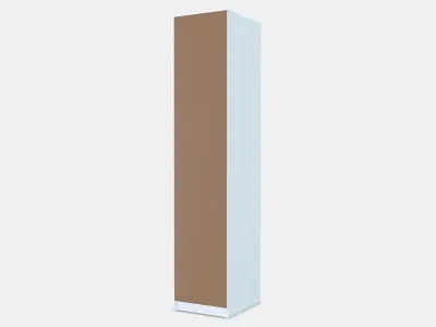 PAX Wardrobe frame 1 Low-poly 3D model