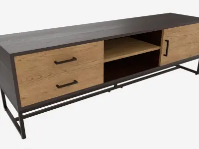 TV table Amsterdam 3D model