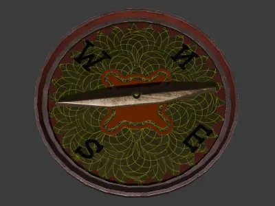 Compass 3D model