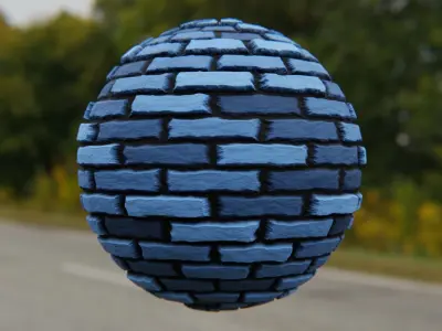 Realistic Brick Wall Texture - Procedural Blender Shader Texture