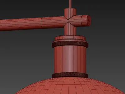 MENU HUBERT FRAME TRIBECA PENDANT LAMP by Soren Rose 3D model