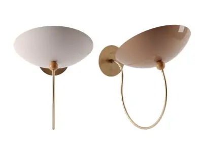 Zinnia Wall Sconce by Blueprint Lighting 3D model