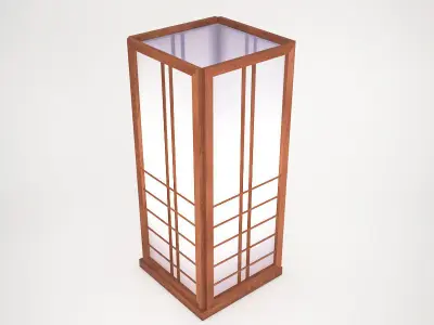 Floor Lamp A014 3D model