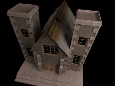 House castle 3D model