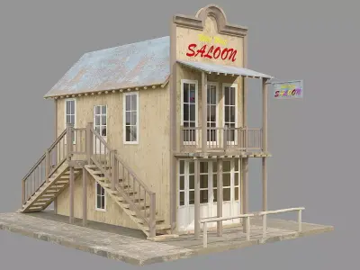 Wild West Build 3D model
