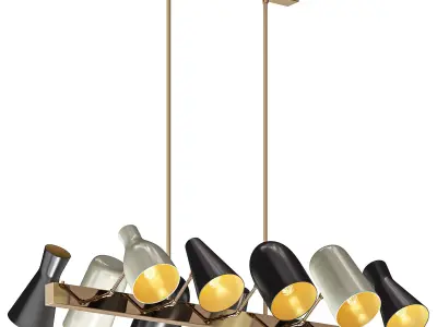Jordaan Suspension lamp 3D model
