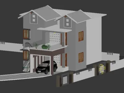 HOME 3 house 3D model