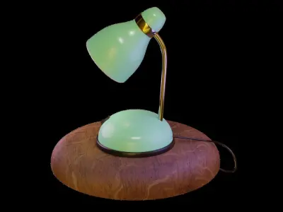 Book readers Desk Lamp Free 3D model