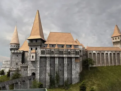 Corvin Castle 3D model
