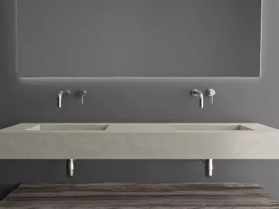 bathroom set 21 3D model