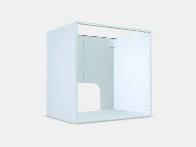 METOD Built-in oven-sink base unit Low-poly 3D model
