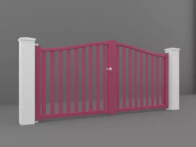 Outdoor Gate  3D model
