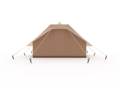 Glamping Tent 01 3D model