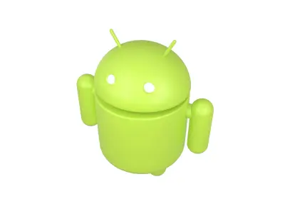 Android Robot v1 001 Free low-poly 3D model