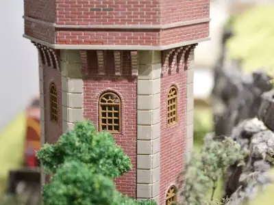 BUILD-0012 Water filling set for steam trains H0-scale 3D print model