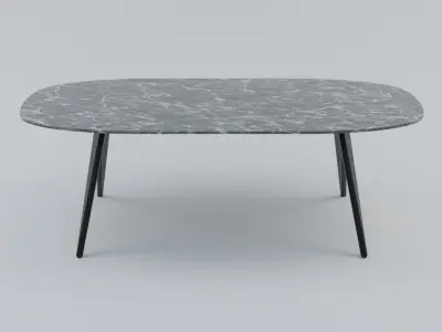 3D model Dinner table 3D model