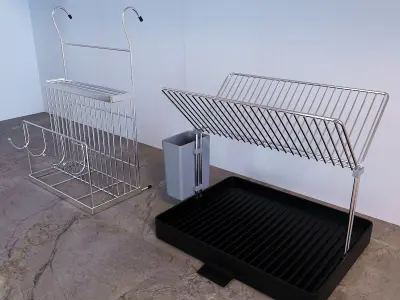 Furniture Fittings Mega Pack - Dryers 3D model