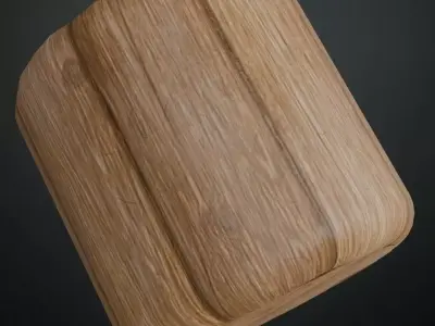 Vintage Vertical Wood Planks PBR Texture