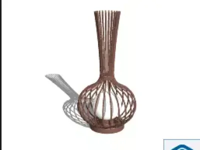 Basket Light Free 3D model
