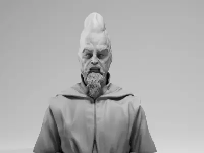 Silas Carson - Ki Adi Mundi - Star Wars Episode I 3D print model