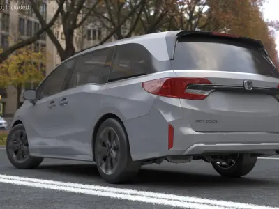  Honda Odyssey 2025 Family Minivan Silver 