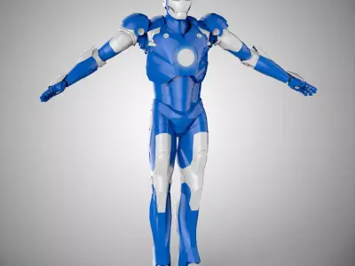 Iron Man 3D model