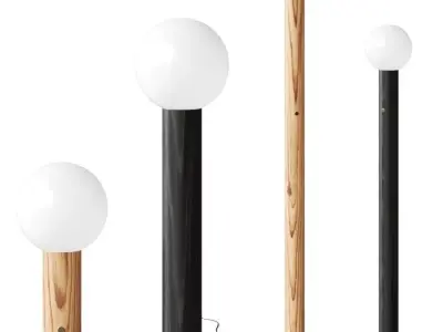 Porada Lum Floor Lamp 3D model