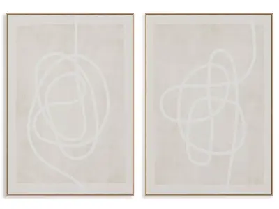 Abstract Painting Frame set 3D model 872