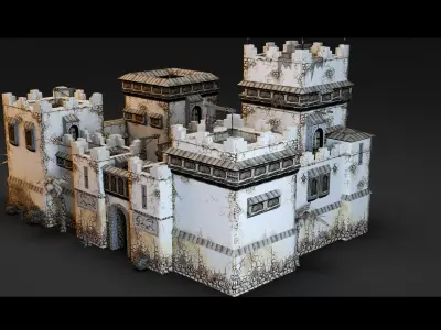 Fortress- 3d Model 3D model
