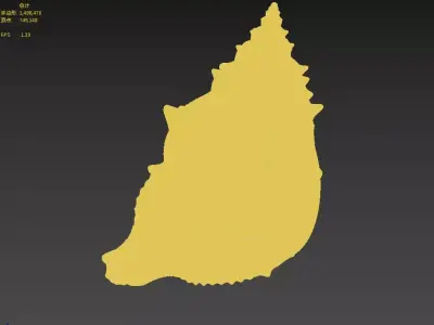 Snail House 3D model