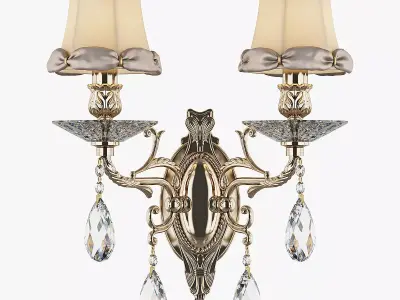 701621 Fiocco Osgona Sconce 3D model