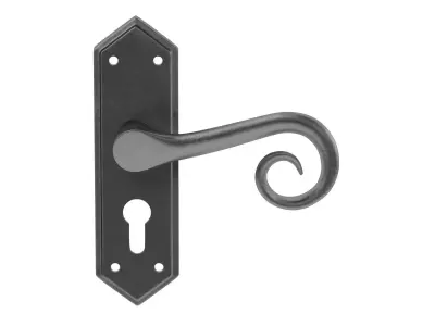 Frelan Royal Black Antique Handle 3D model