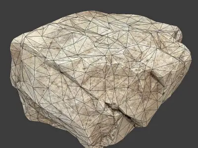 Shirley Stone Low-poly 3D model
