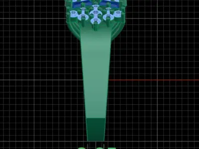 Jewelry ring 419 3D print model