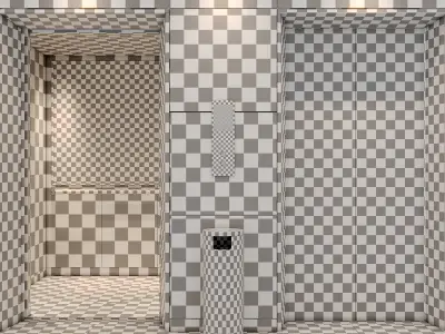 Elevator zone 3D model