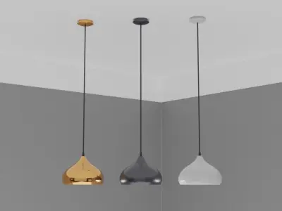 Pendant Light P702 3D model