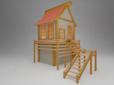 Watermill 3D print model