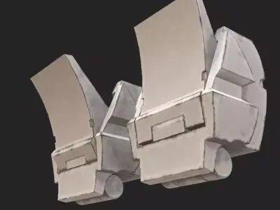 Clone Trooper BackPack 2025 One12 Scale STL Files 3D print model