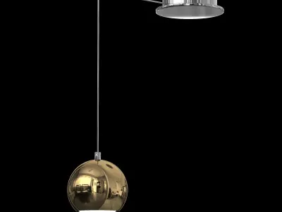 Spider Lamp 1 3D model