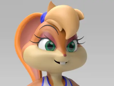 Lola Bunny 3D model