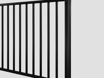 Fence 08 3D model