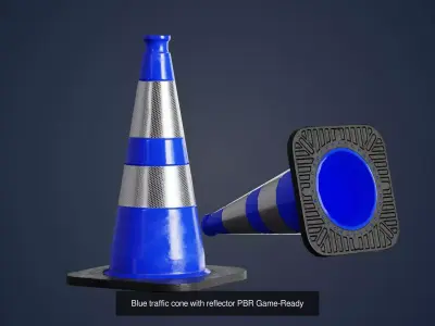 Traffic Cone Game-Ready Pack