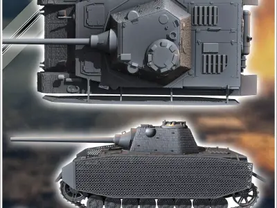 Panzer IV Ausf J with Schmalturm turret - Germany Eastern Wester 3D print model V1