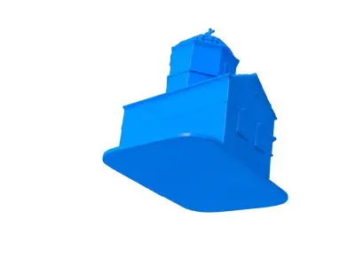 castle -  castle stl -  church -  church stl - gothic church  3D print model